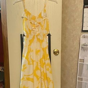 Never worn! Size 0 Anne Taylor LOFT maxidress